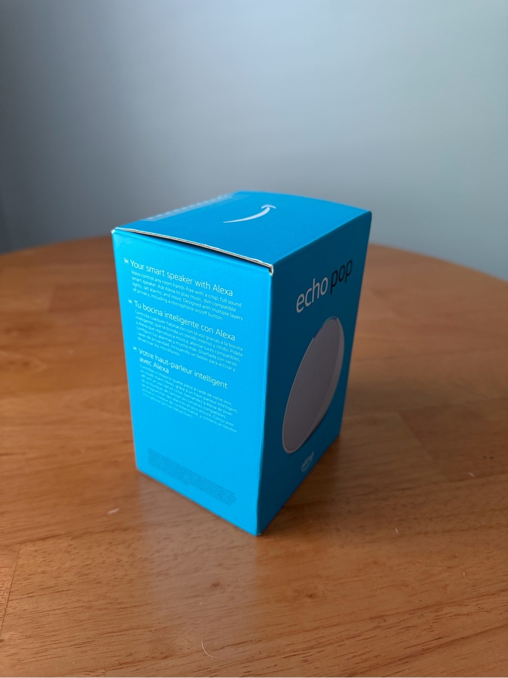 Amazon Echo Pop Smart Speaker - White - Picture 6 of 9